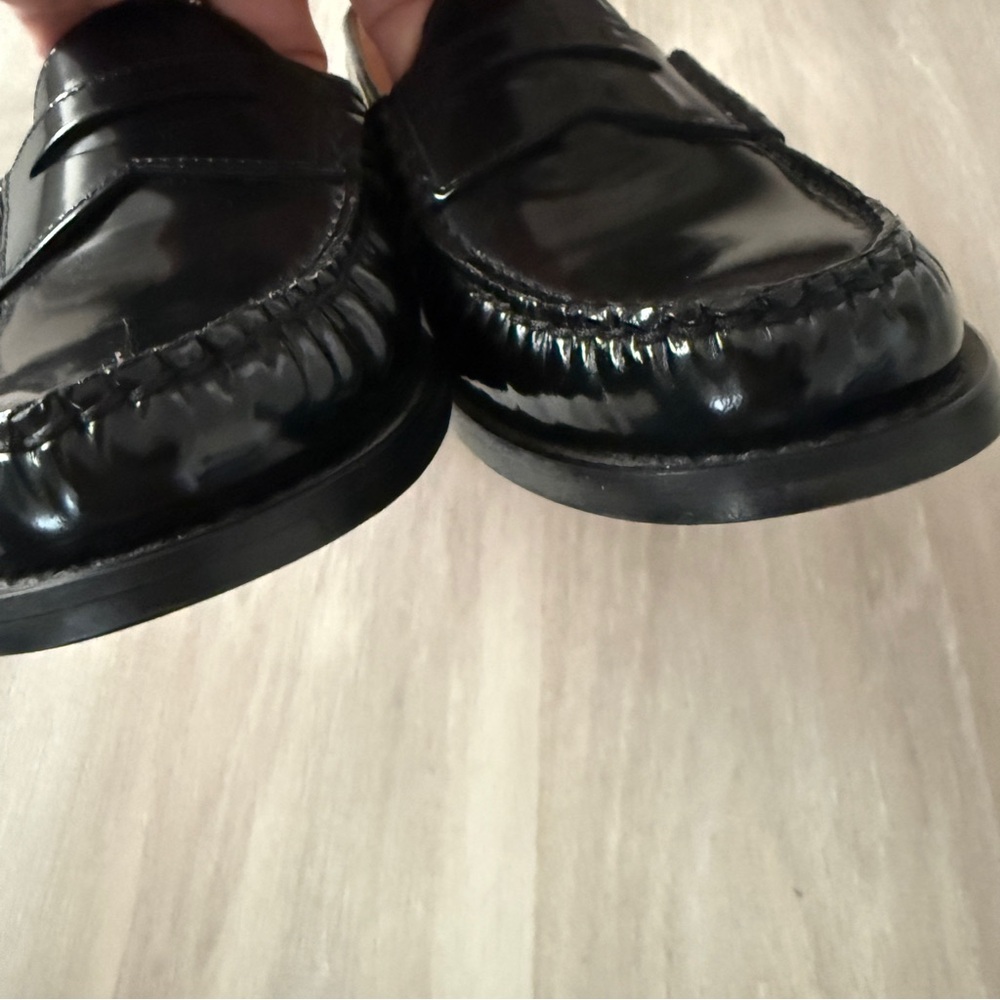 NWOT J. Crew Winona penny loafers in Italian spazzolato leather Sz 7 - Picture 4 of 10